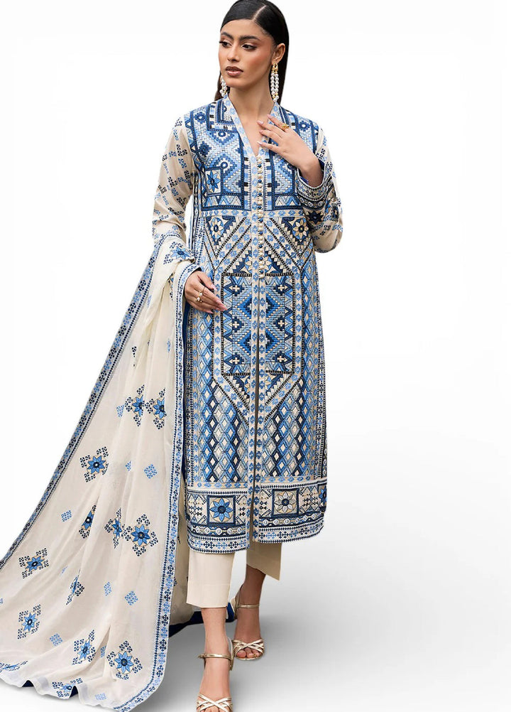 Mitti ki Khusboo by Gul Ahmed Unstitched Embroidered Jacquard 3 Piece Suit GA26UMK CL-52450 - Summer Collection