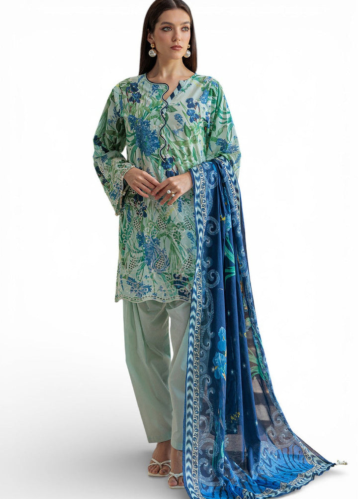 Mitti ki Khusboo by Gul Ahmed Unstitched Embroidered Lawn 3 Piece Suit GA26UMK CL-52483 - Summer Collection