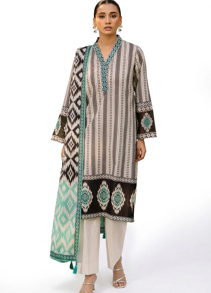 Mitti ki Khusboo by Gul Ahmed Unstitched Embroidered Lawn 3 Piece Suit GA26UMK CL-52614 - Summer Collection