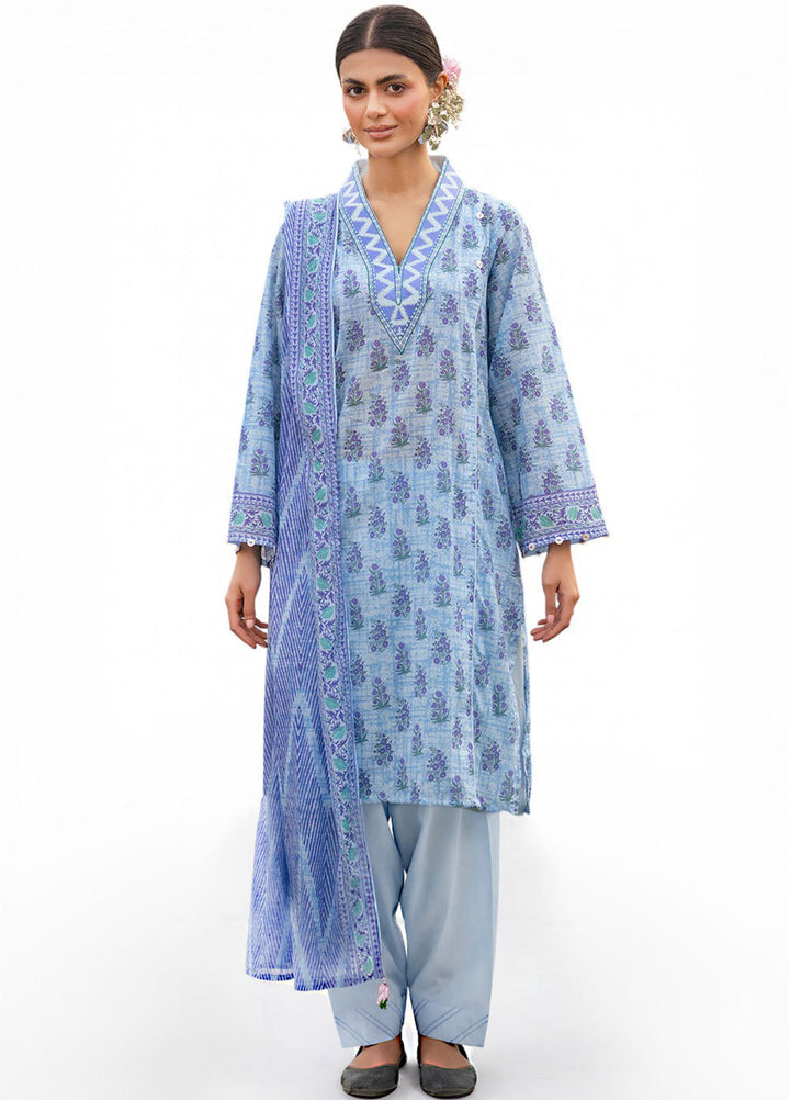 Mitti ki Khusboo by Gul Ahmed Unstitched Embroidered Lawn 3 Piece Suit GA26UMK CL-62157 - Summer Collection