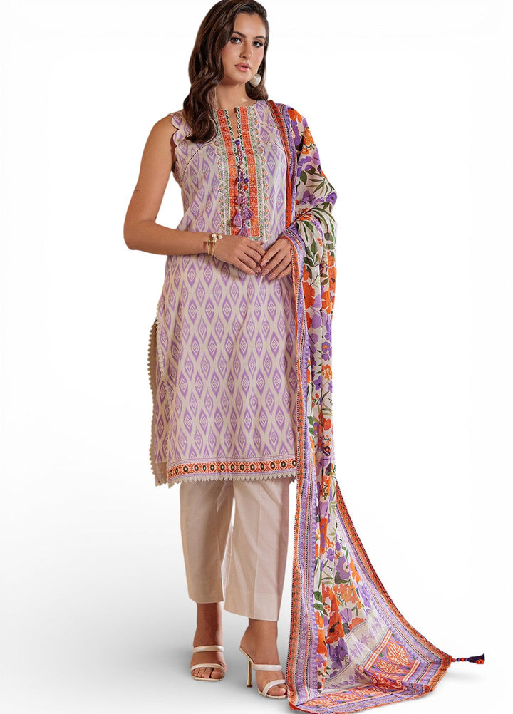 Mitti ki Khusboo by Gul Ahmed Unstitched Embroidered Lawn 3 Piece Suit GA26UMK CL-62185 - Summer Collection