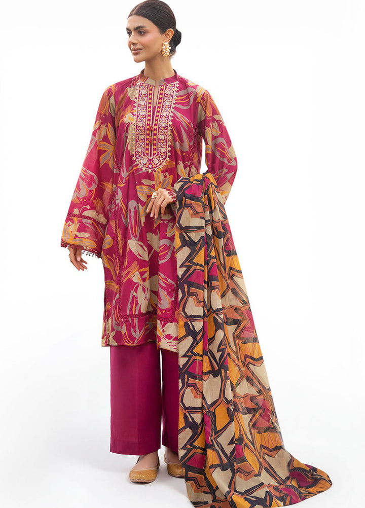 Mitti ki Khusboo by Gul Ahmed Unstitched Embroidered Lawn 3 Piece Suit GA26UMK CL-62193 - Summer Collection