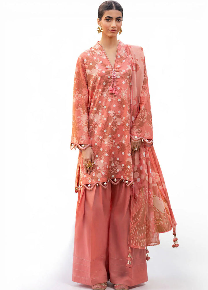 Mitti ki Khusboo by Gul Ahmed Unstitched Embroidered Lawn 3 Piece Suit GA26UMK CL-62213 - Summer Collection