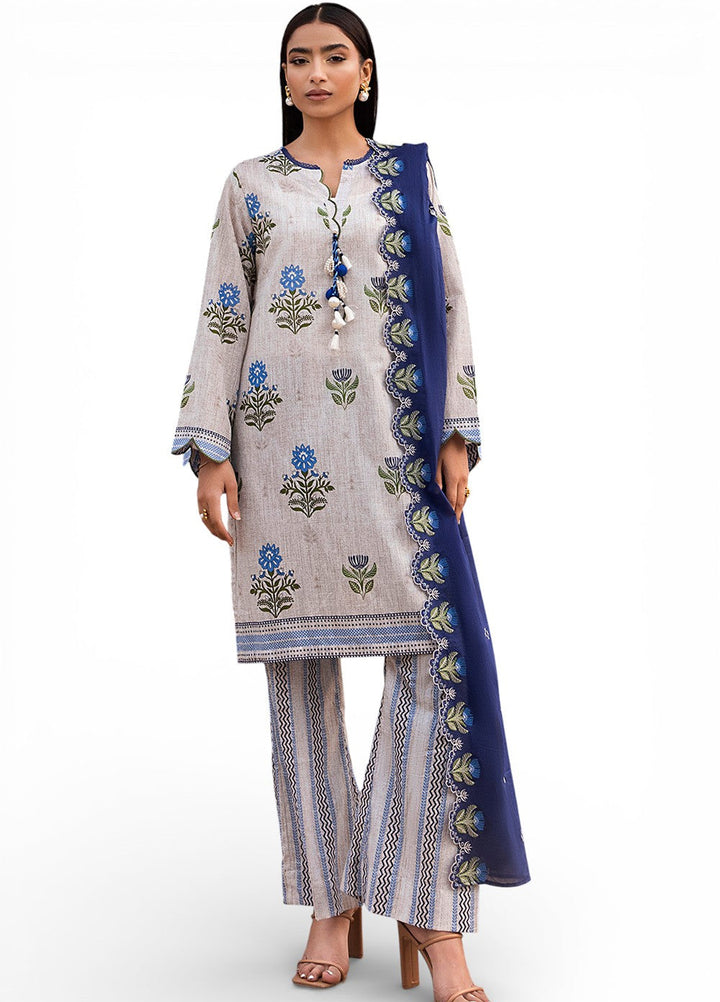 Mitti ki Khusboo by Gul Ahmed Unstitched Embroidered Lawn 3 Piece Suit GA26UMK DN-62012 - Summer Collection