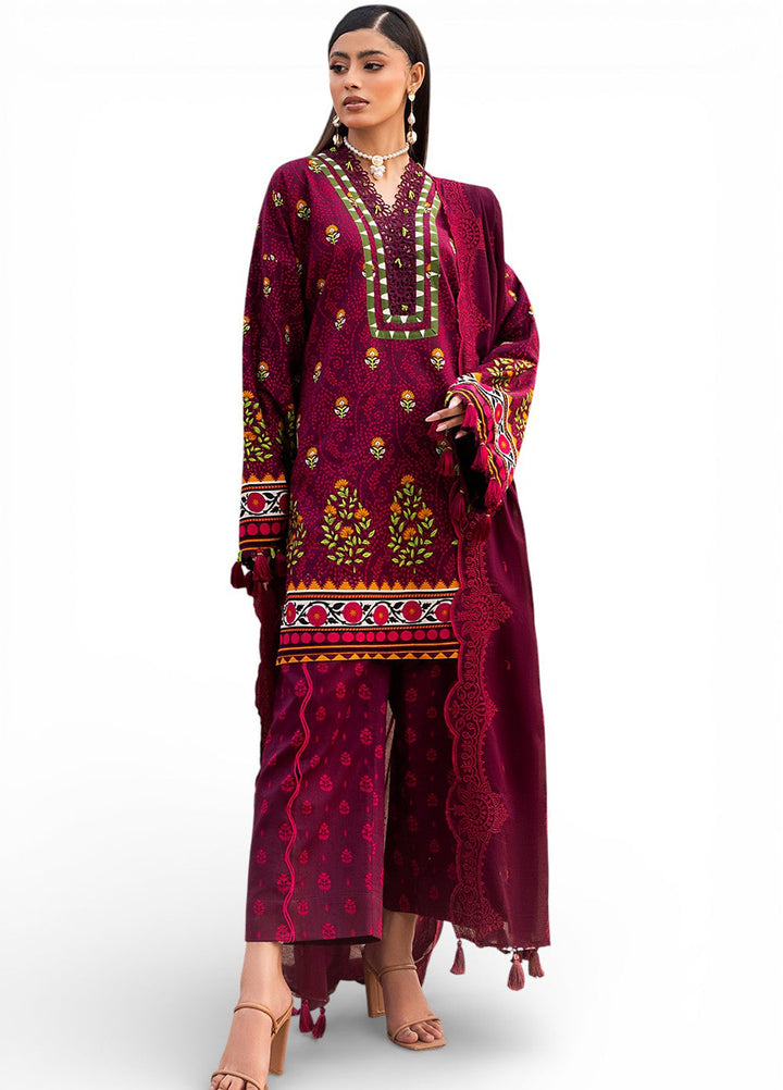 Mitti ki Khusboo by Gul Ahmed Unstitched Embroidered Lawn 3 Piece Suit GA26UMK DN-62013 - Summer Collection