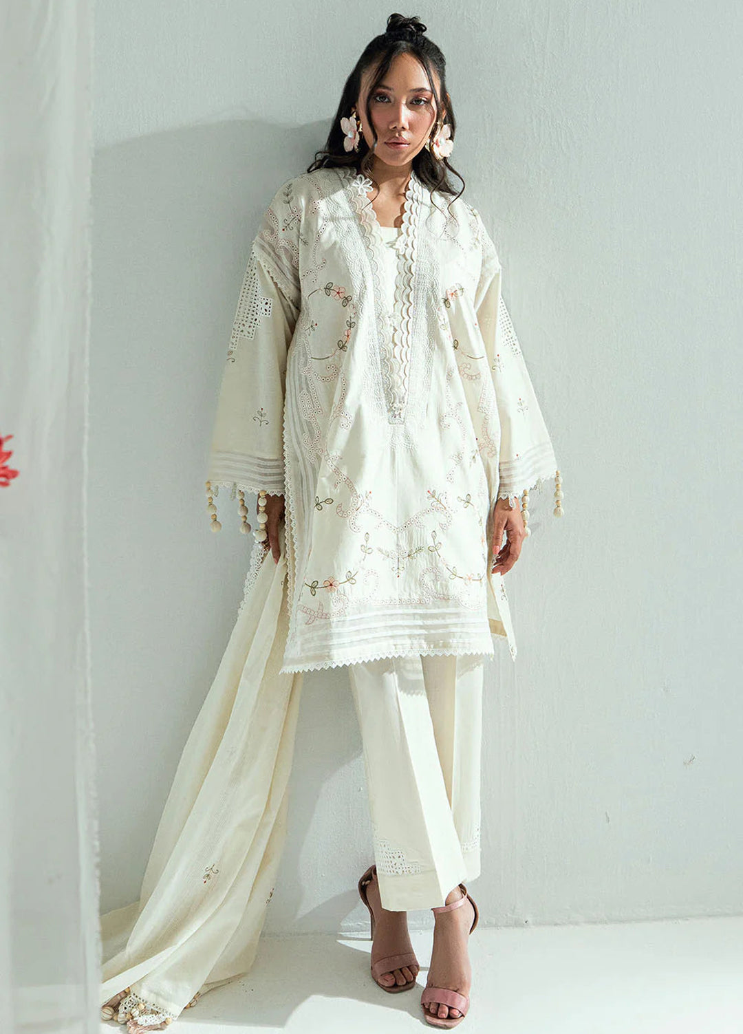 Mitti ki Khusboo by Gul Ahmed Unstitched Embroidered Lawn 3 Piece Suit GA26UMK DN-62036 - Summer Collection