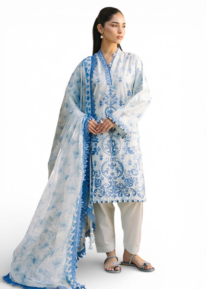 Mitti ki Khusboo by Gul Ahmed Unstitched Embroidered Lawn 3 Piece Suit GA26UMK PR-62007 - Summer Collection