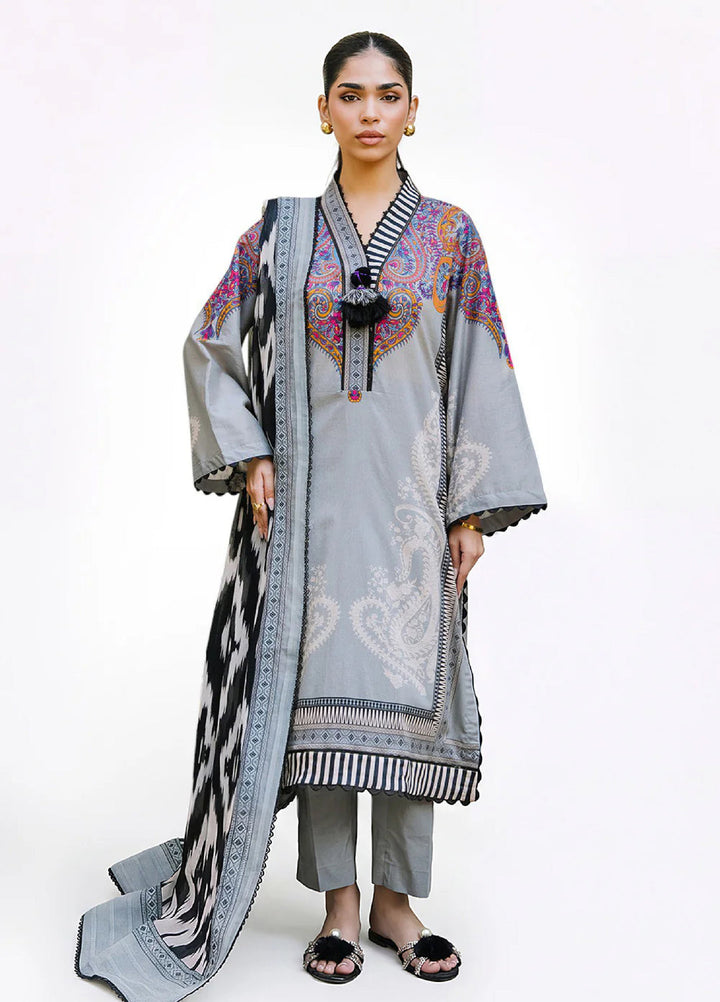 Mitti ki Khusboo by Gul Ahmed Unstitched Printed Lawn 3 Piece Suit GA26UMK BM-52047 - Summer Collection