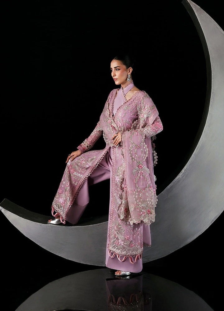 Zarposh Unstitched Embroidered Chiffon 3 Piece Suits ZP26UF Serein - Festive Collection
