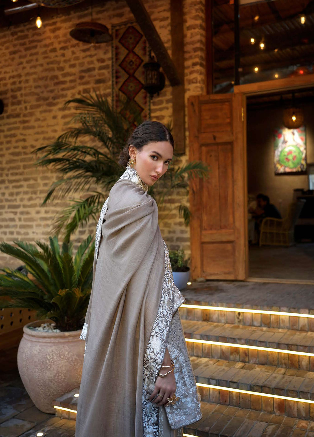 Echoes of Registan by Mushq Unstitched Embroidered Jacquard 3 Piece Suit MU26UER Eastern Empress MUNWI260108 - Casual Collection