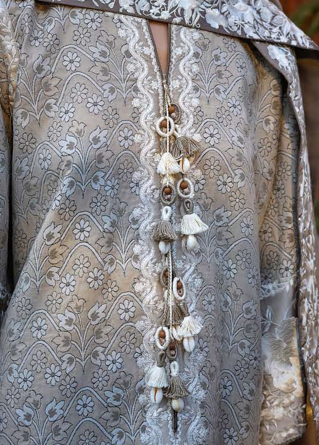 Echoes of Registan by Mushq Unstitched Embroidered Jacquard 3 Piece Suit MU26UER Eastern Empress MUNWI260108 - Casual Collection
