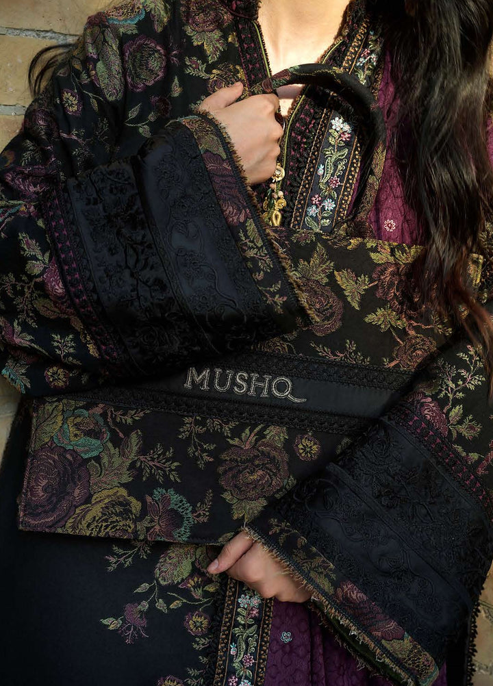 Echoes of Registan by Mushq Unstitched Embroidered Jacquard 3 Piece Suit MU26UER Registan Moon MUNWI260102 - Casual Collection