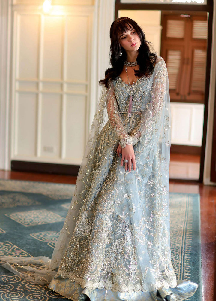 Stardust Love by Mushq Unstitched Embroidered Net 3 Piece Suit MU26USL Endless Us MUNWD260103 - Wedding Collection