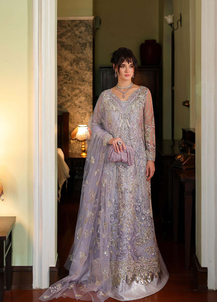 Stardust Love by Mushq Unstitched Embroidered Net 3 Piece Suit MU26USL First Forever MUNWD260106 - Wedding Collection