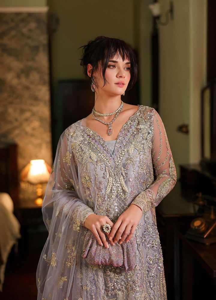 Stardust Love by Mushq Unstitched Embroidered Net 3 Piece Suit MU26USL First Forever MUNWD260106 - Wedding Collection