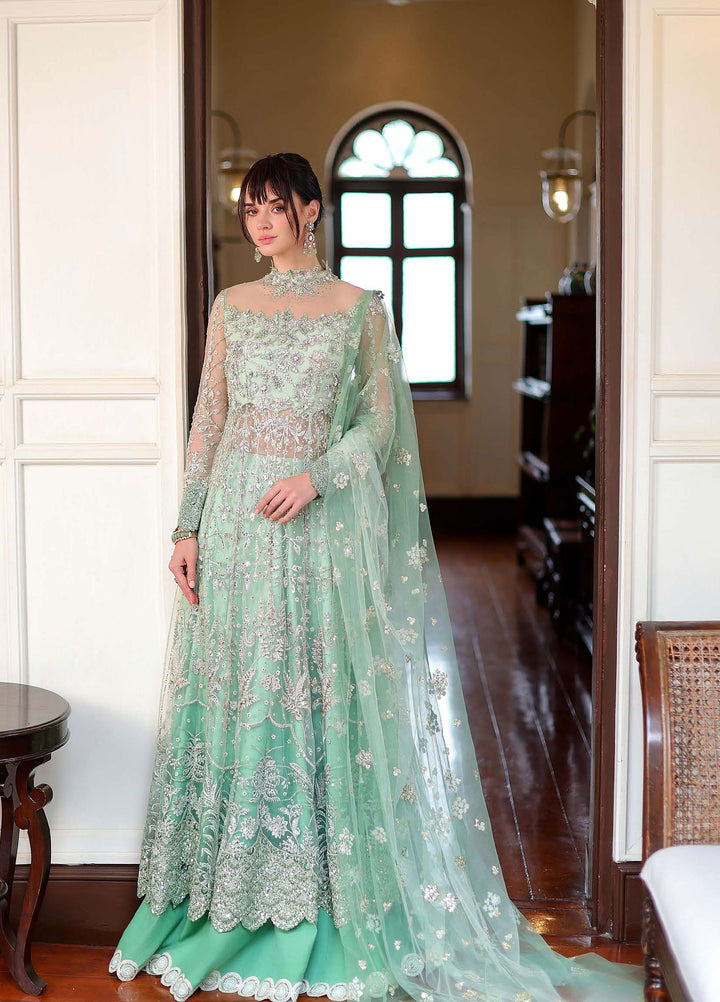 Stardust Love by Mushq Unstitched Embroidered Net 3 Piece Suit MU26USL Written Together MUNWD260104 - Wedding Collection