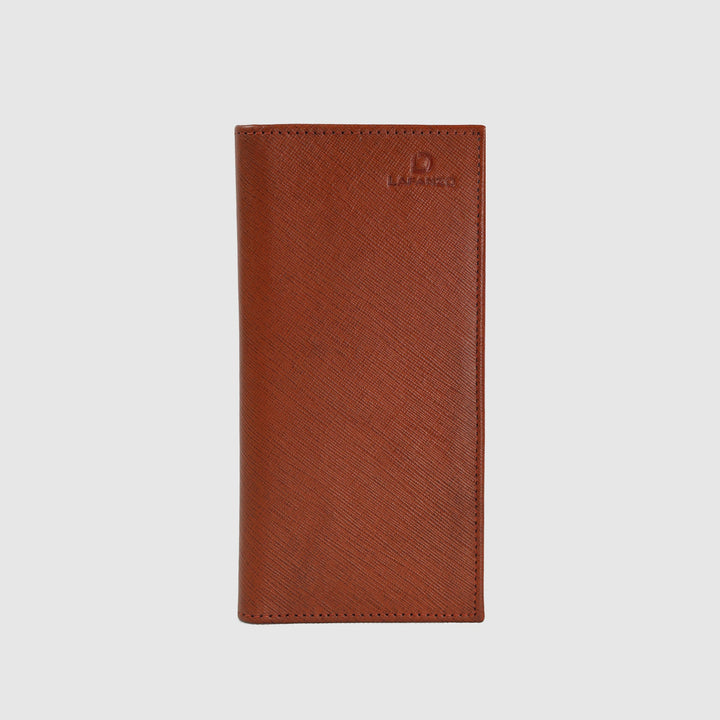 Lafanzo Unisex Leather Monarch Long wallet Reddish Brown - Accessories Collection