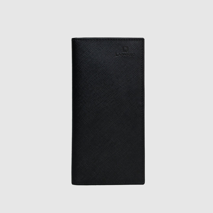 Lafanzo Unisex Leather Monarch Long wallet Black - Accessories Collection
