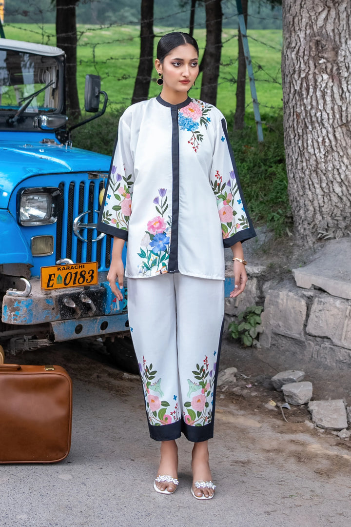 Dhaga Women Pret Printed 2 Piece poly cambric Naomi SS25DSP323 - Summer Collection