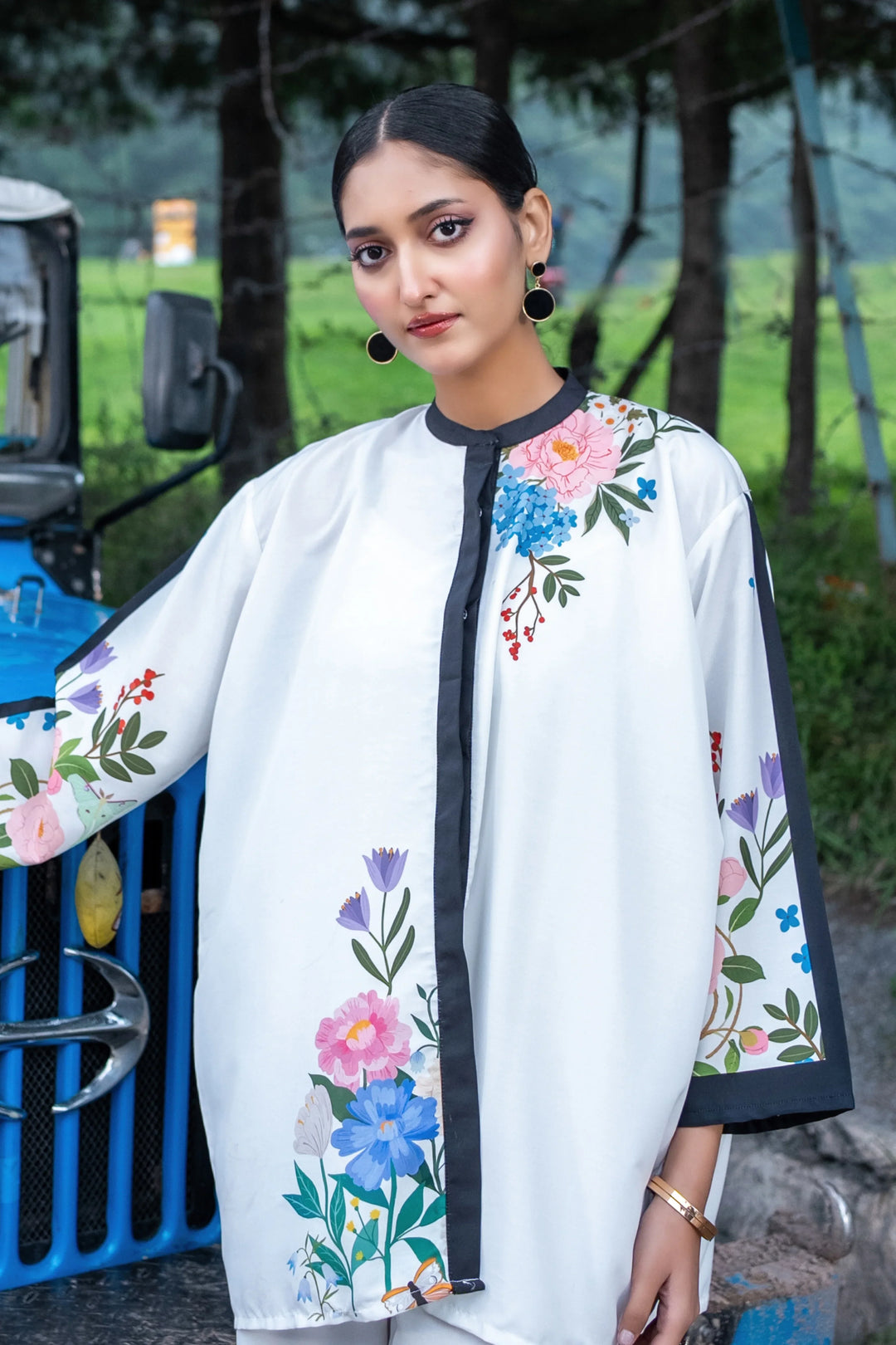 Dhaga Women Pret Printed 2 Piece poly cambric Naomi SS25DSP323 - Summer Collection