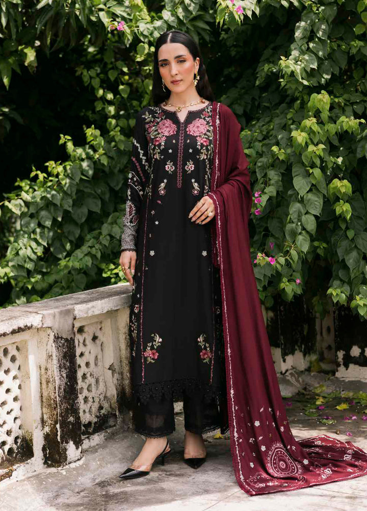 Nureh Exclusive Unstitched Luxury Winter Linen Printed Suits 3 Piece NU25NW NE-179 - Winter Collection