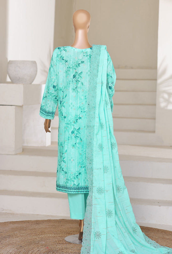 Ninokara by HZ Textile Unstitched Embroidered Jacquard 3 Piece Suit NJE-7002 - Casual Collection