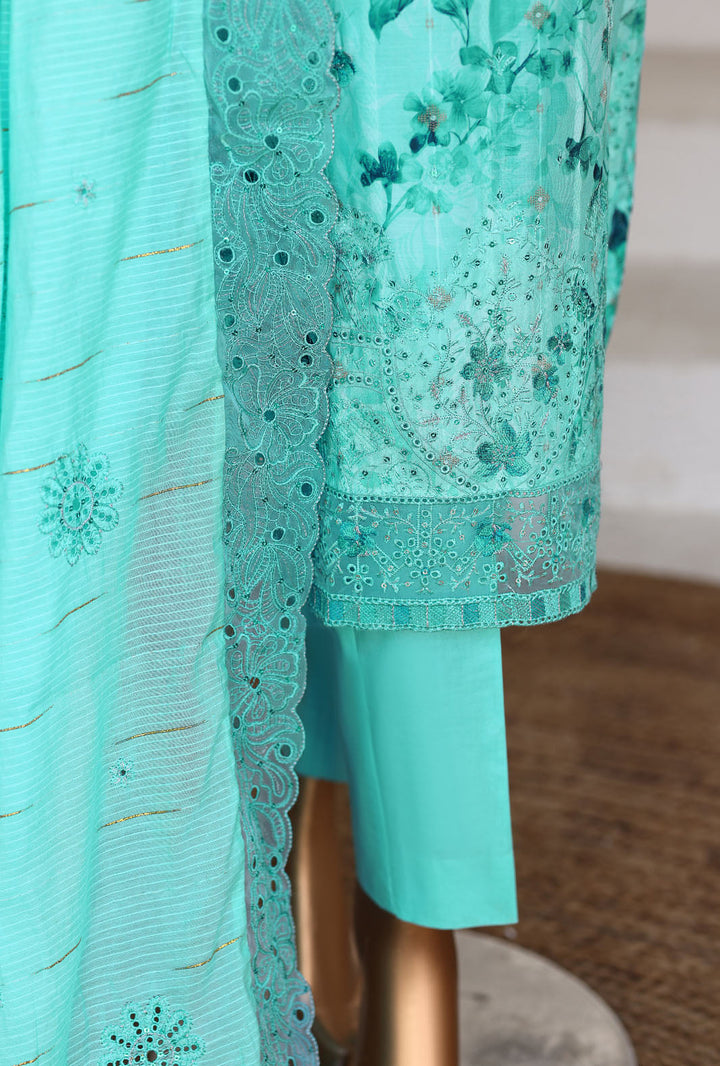 Ninokara by HZ Textile Unstitched Embroidered Jacquard 3 Piece Suit NJE-7002 - Casual Collection