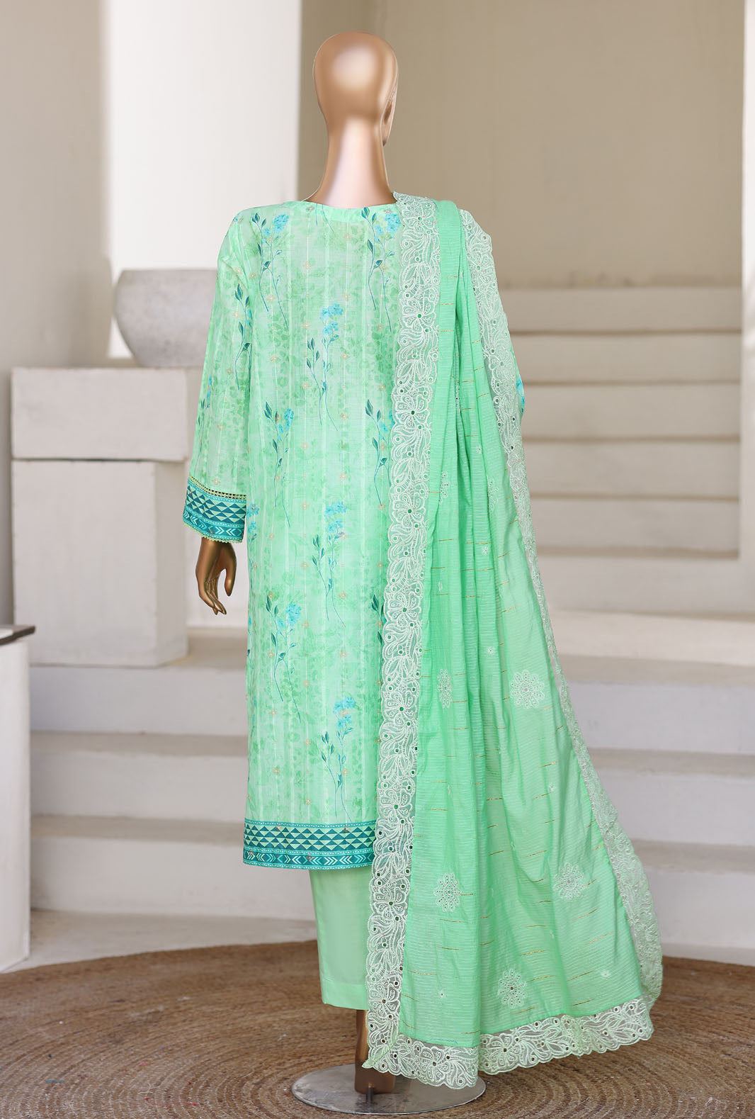 Ninokara by HZ Textile Unstitched Embroidered Jacquard 3 Piece Suit NJE-7003 - Casual Collection