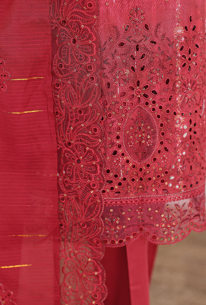 Ninokara by HZ Textile Unstitched Embroidered Jacquard 3 Piece Suit NJE-7018 - Casual Collection