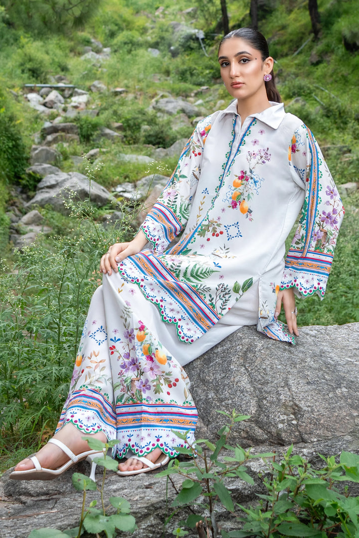 Dhaga Women Pret Printed 2 Piece poly cambric Norma SS25DSP320 - Summer Collection