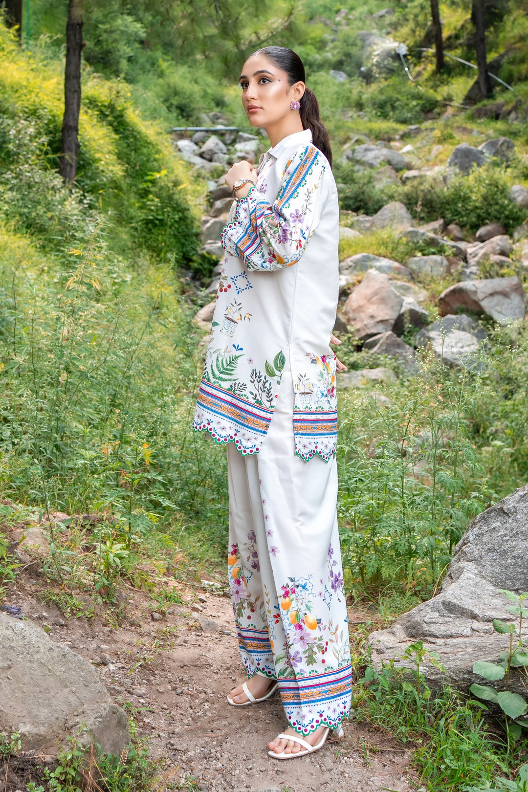 Dhaga Women Pret Printed 2 Piece poly cambric Norma SS25DSP320 - Summer Collection