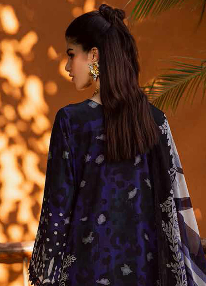 Nureh Embroidered Linen Suits Unstitched 3 Piece NU25GEU NWG-88 - Winter Collection