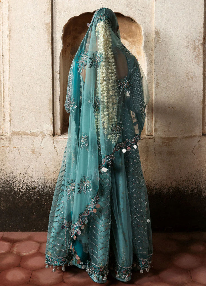 Massarat by Hussain Rehar Embroidered Net Suits Unstitched 3 Piece HRR25MU Nagmа - Festive Collection