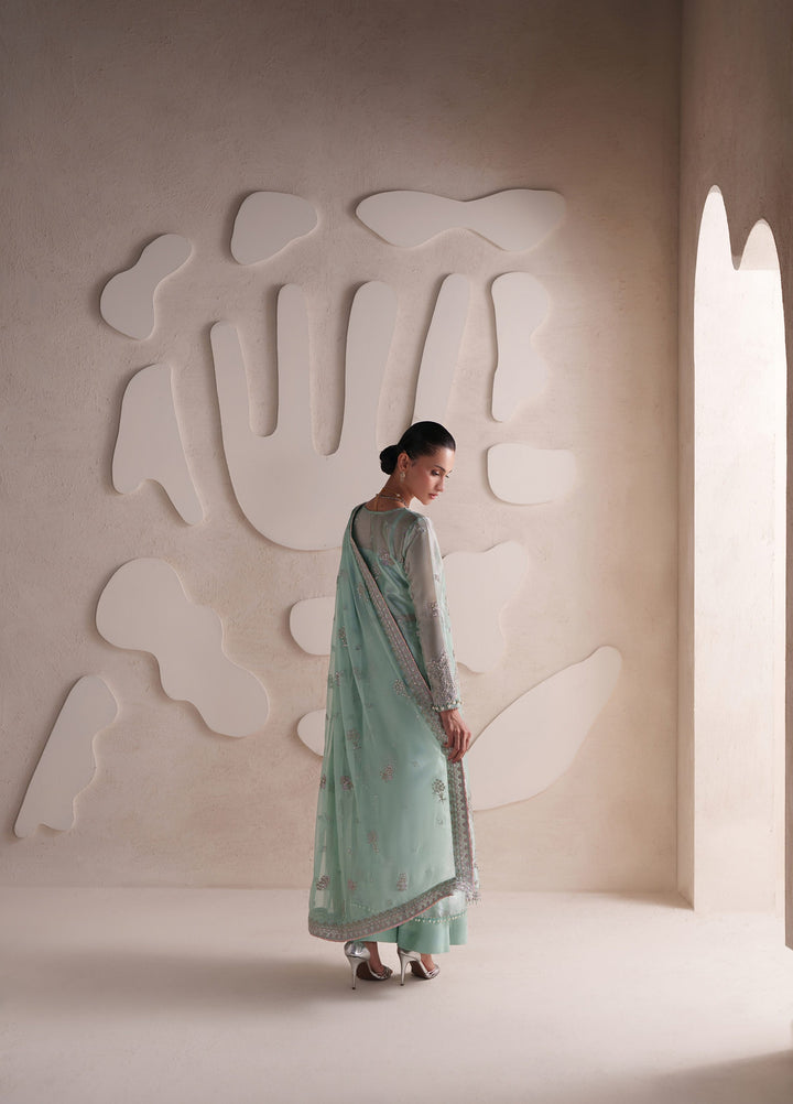 Pari Naz by Neeshay Unstitched Embroidered Zari Tissue 3 Piece Suit NSH26UPN SAHAR - Wedding Collection