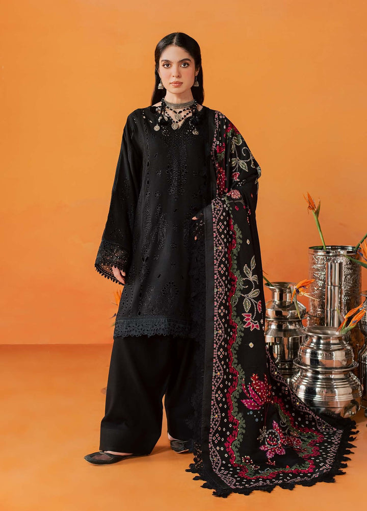 Bazar by Nureh Unstitched Embroidered Leather Peach 4 Piece Suit NU26UBL NE-293 - Festive Collection