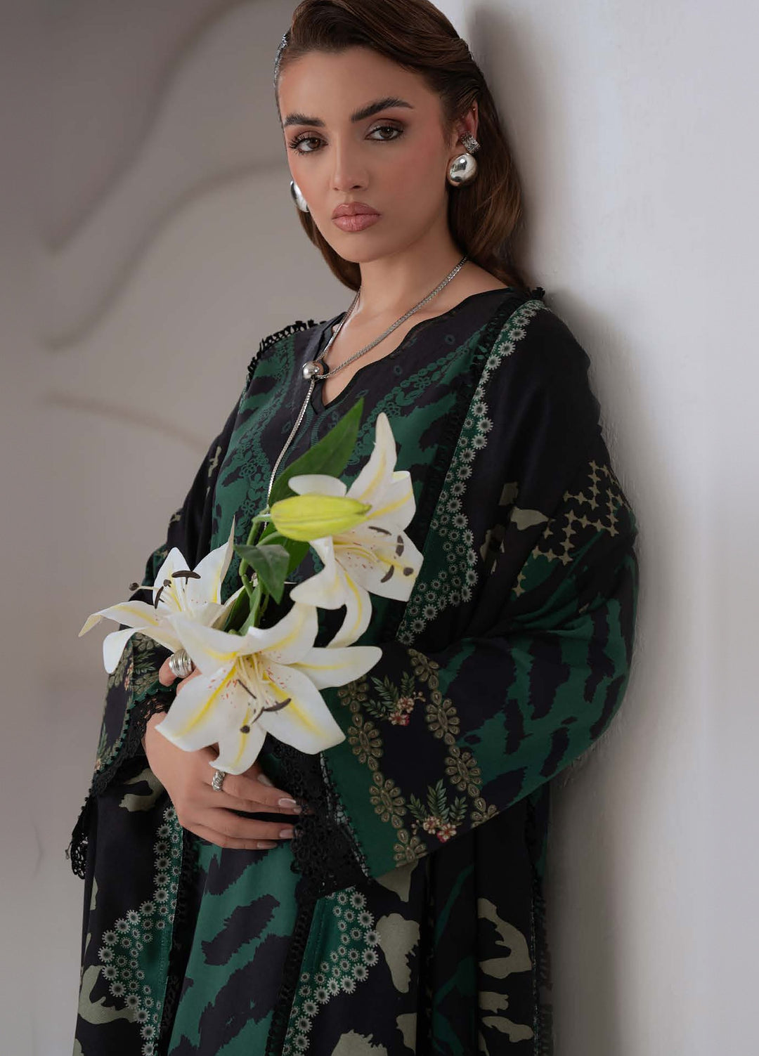 Signature Prints by Nureh Unstitched Printed Marina 3 Piece Suit NU26USM SP-221 - Casual Collection