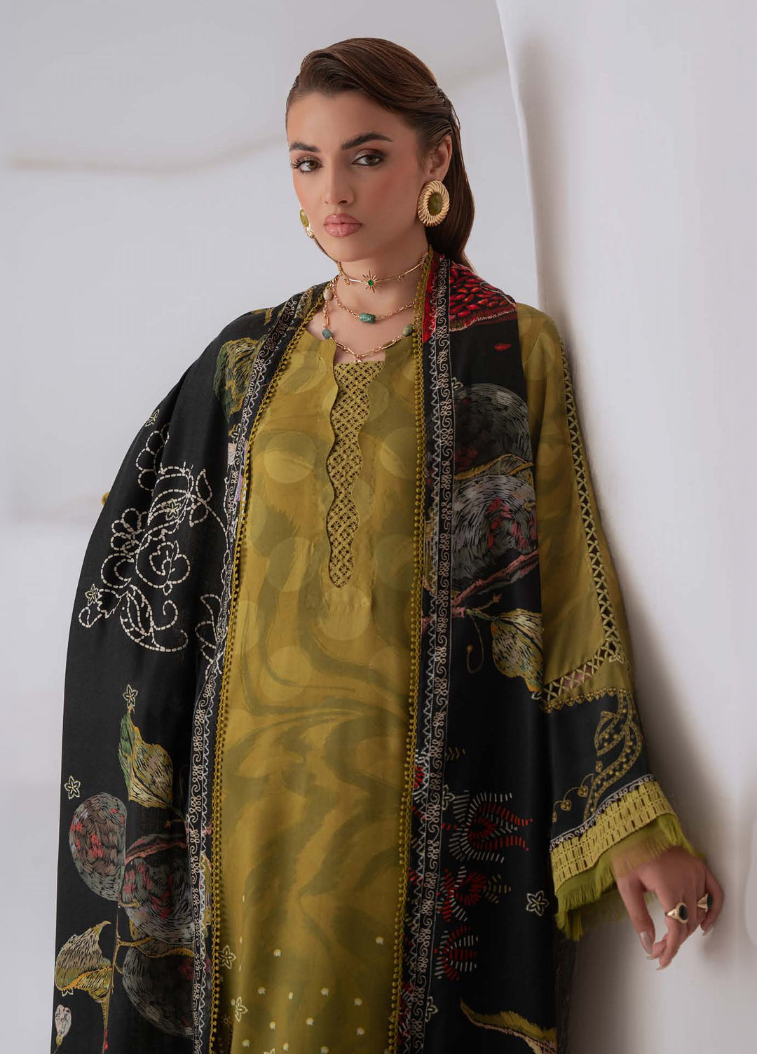 Signature Prints by Nureh Unstitched Printed Marina 3 Piece Suit NU26USM SP-225 - Casual Collection