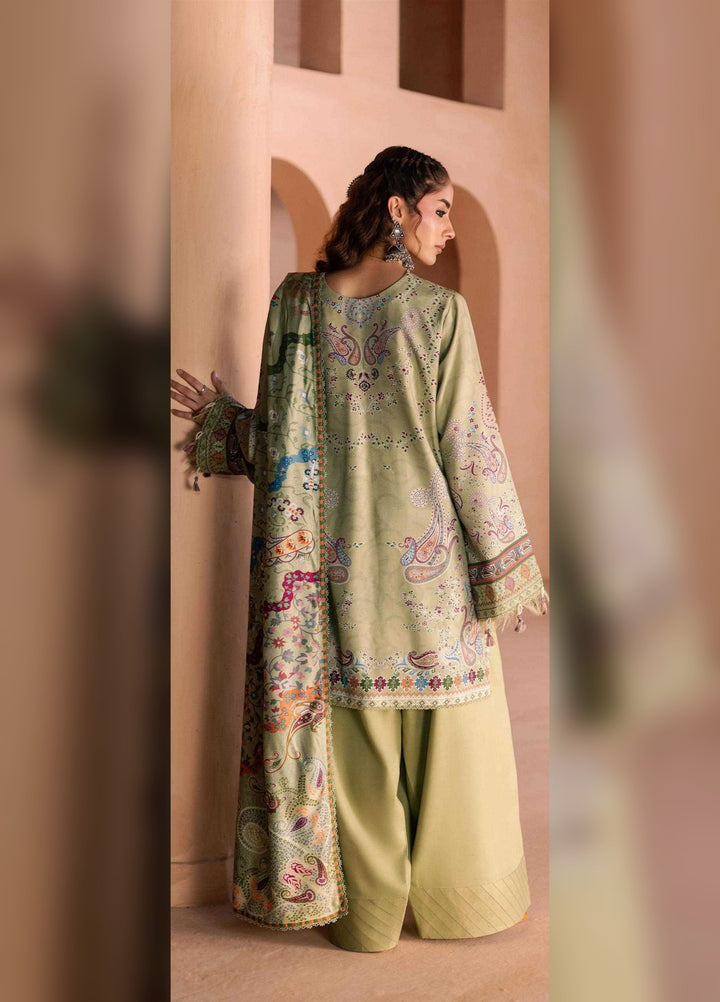 One Nation by Florent Unstitched Embroidered Viscose 3 Piece Suit FL26UON Nuri - Casual Collection