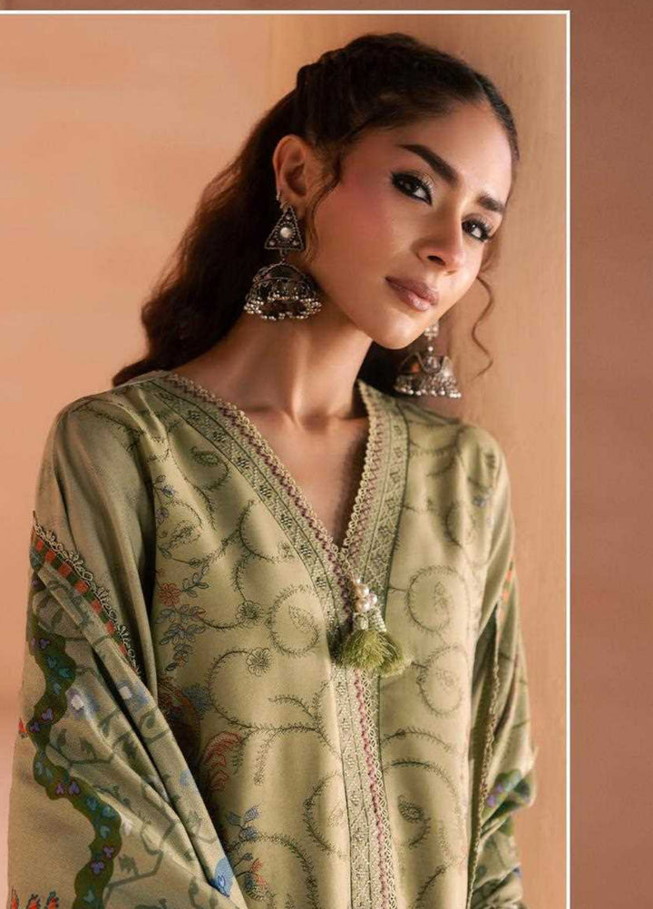 One Nation by Florent Unstitched Embroidered Viscose 3 Piece Suit FL26UON Nuri - Casual Collection