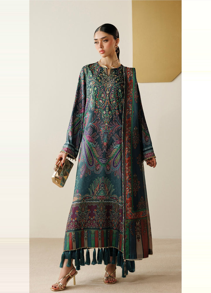 Orlina by Jazmin Unstitched Printed Silk 3 Piece Suit JZ26UO OR26-D07 - Festive Collection