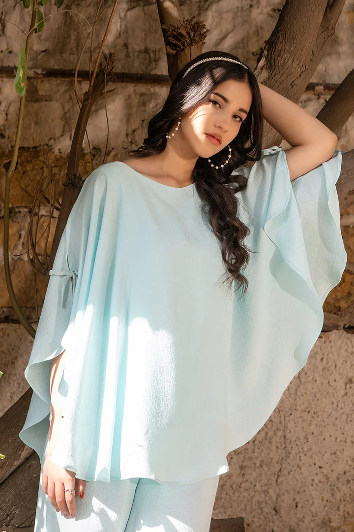 Dhaga Women Pret Solids 2 Piece Seersucker Lunar loop SS25DSD409 - Summer Collection