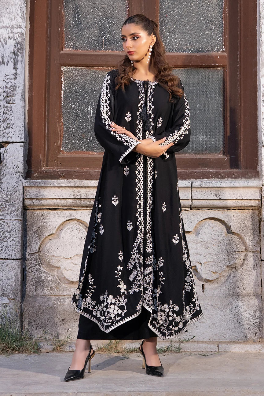 Dhaga Women Pret Embroidered 2 Piece linen Ethereal twilight SS25DSE139 - Summer Collection
