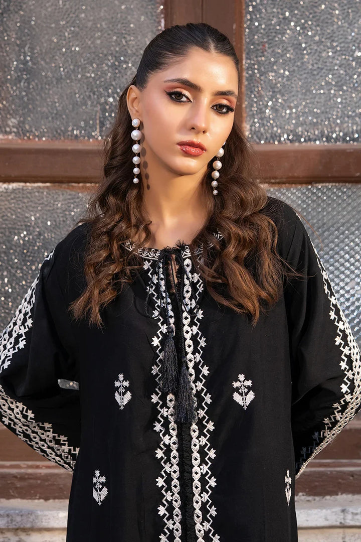 Dhaga Women Pret Embroidered 2 Piece linen Ethereal twilight SS25DSE139 - Summer Collection