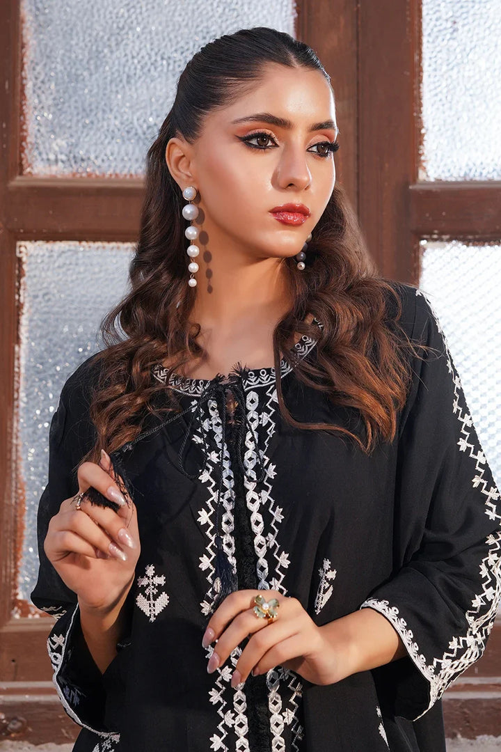 Dhaga Women Pret Embroidered 2 Piece linen Ethereal twilight SS25DSE139 - Summer Collection