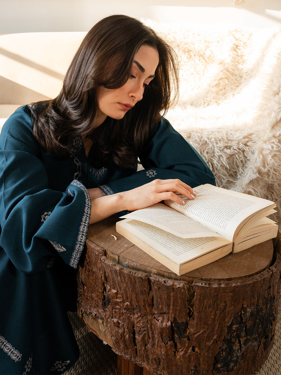 Izel Women Pret Embroidered Karandi 2 Piece Suit Orlina - Summer Collection