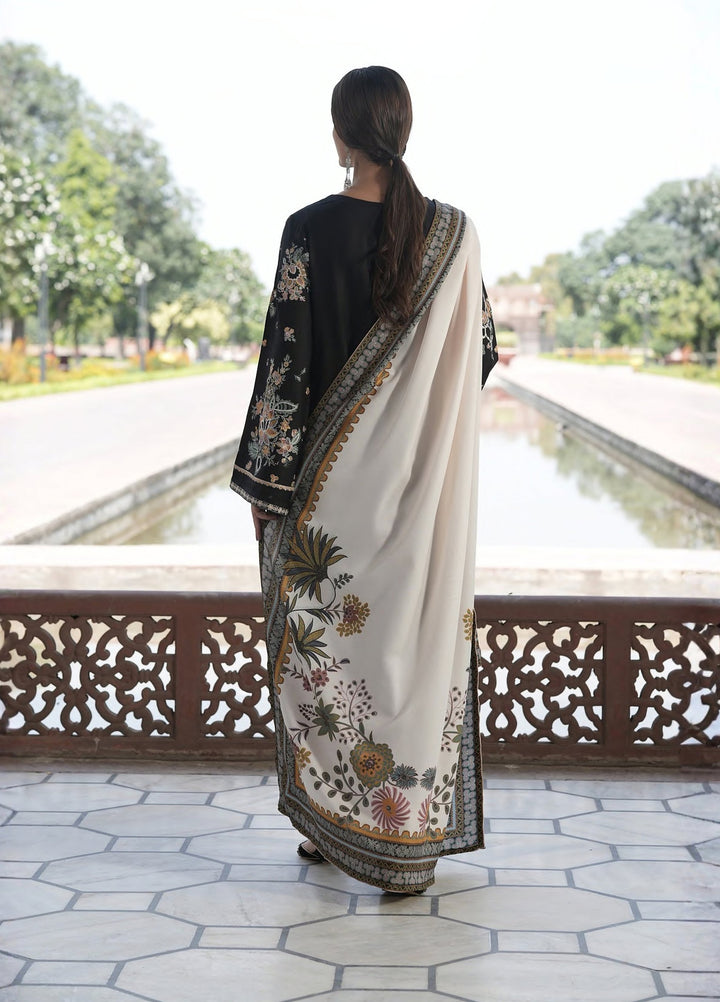 Moksha by Casualite RTW Embroidered Karandi Silk 3 Piece Suit CL26UMK Roya - Casual Collection