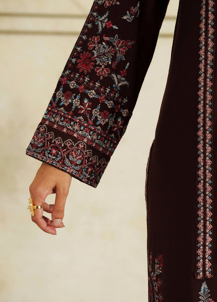 Moksha by Casualite RTW Embroidered Karandi Silk 3 Piece Suit CL26UMK Baran - Casual Collection