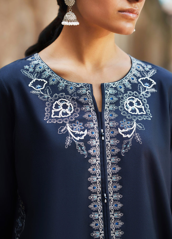 Moksha by Casualite RTW Embroidered Karandi Silk 3 Piece Suit CL26UMK Mahsa - Casual Collection