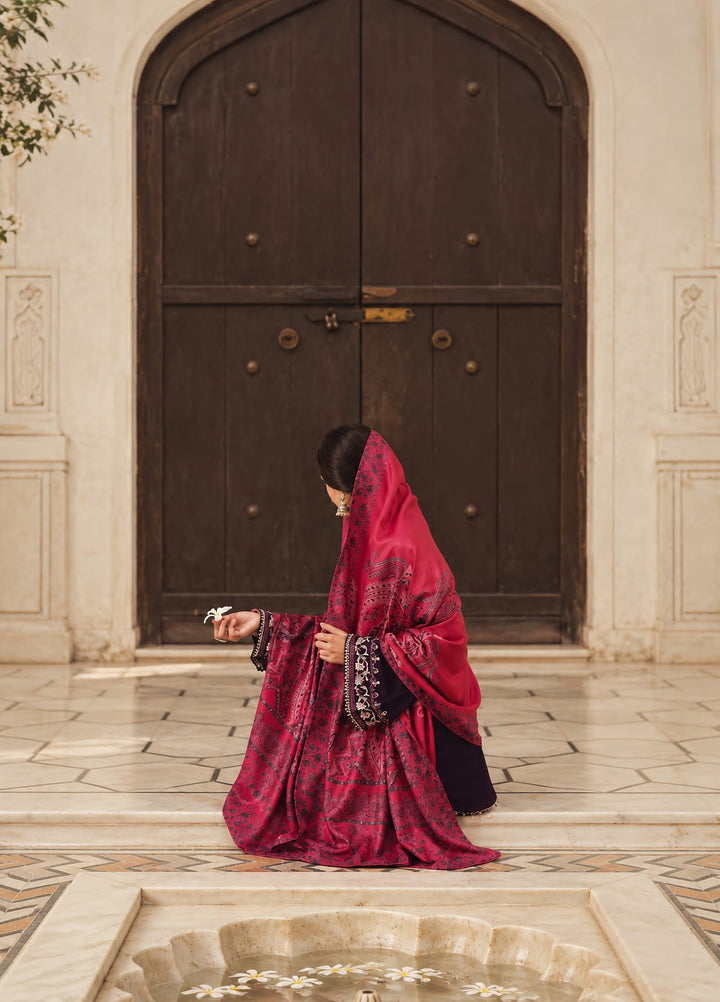 Moksha by Casualite RTW Embroidered Karandi Silk 3 Piece Suit CL26UMK Parisa - Casual Collection