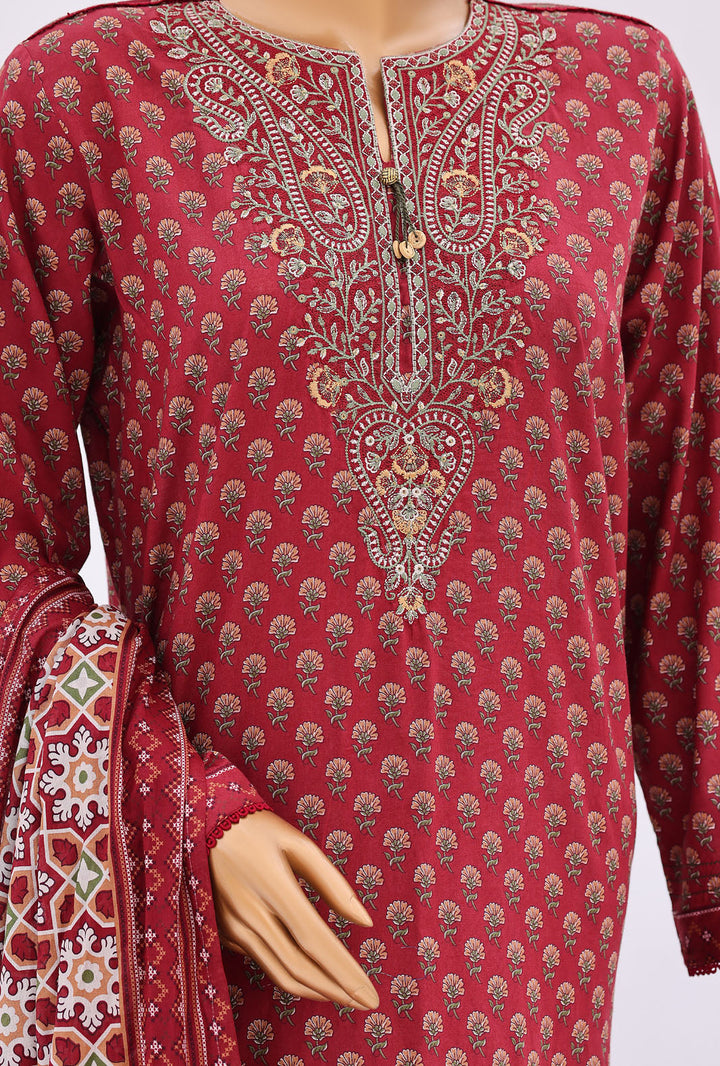 Daily Wear by HZ Textiles Unstitched Embroidered Lawn 3 Piece Suit PDW - 3317 Casual Collection